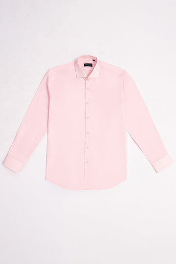 CLASSIC FIT PINK FORMAL SHIRT